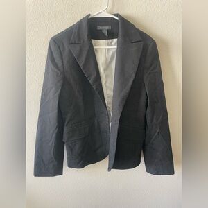 Mantles black and white stripped casual or business blazer suit jacket